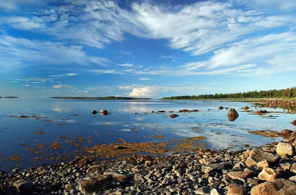 Соловецкий архипелаг на белом море